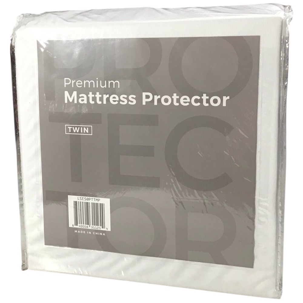 Premium Twin Mattress Protector White Color